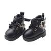 1 Pair Mini Bjd Doll Chain Shoes Chain Boots 1/12 Bjd Doll Shoes OB11 Doll Shoes  Kids Gifts