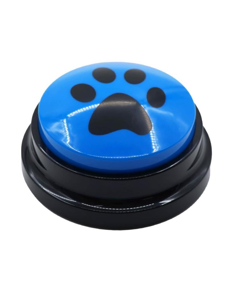 Pet Communication Conversation Talking Toy with Recording Educational Toy with Training Set of 4 Paw Dog/Cat Function, Buttons, Supplies, (with Print)