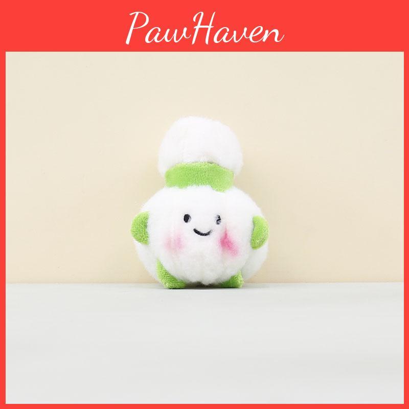 Garlic Plush Cute Keychain Plushie Toy With Pp Cotton Filling For Bag Decor