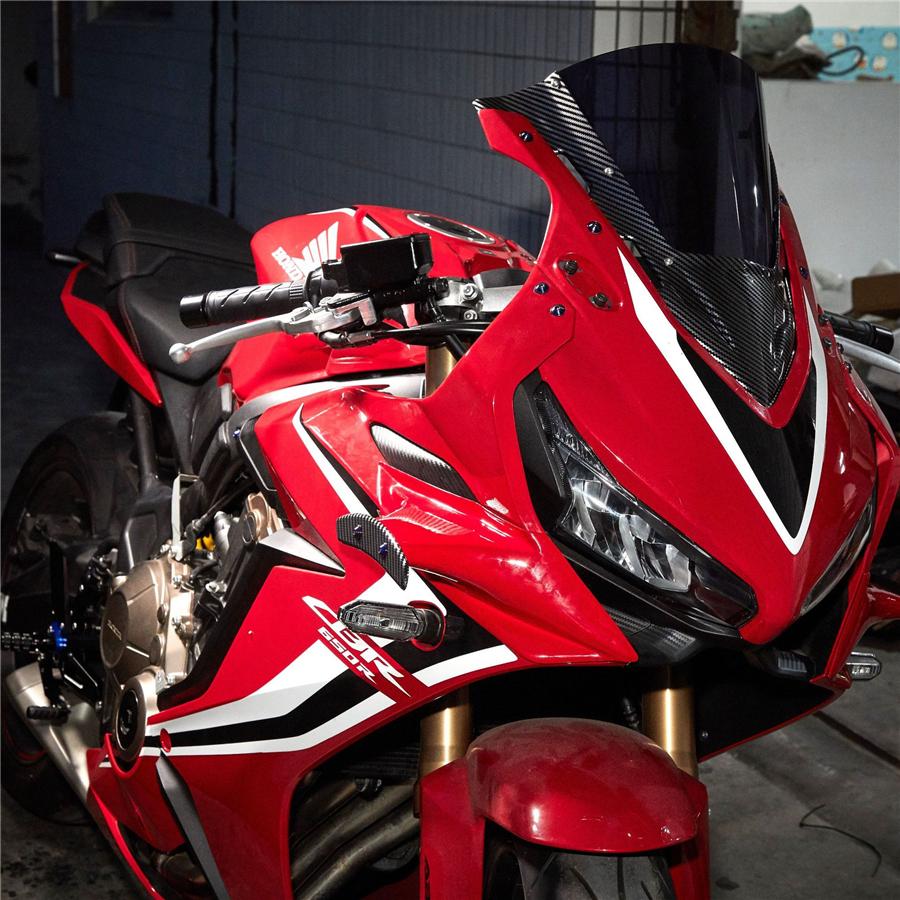 Motorcycle Fairing Winglets Protection Covers For Honda CBR650R CBR 650R 2019-21