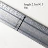1pc 2.3mX7.8cm Wallpaper Decorative Line Skirting Line Decoration Self-adhesive Waterproof Living Room Wall Border Sticker