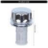 Bouchon de réservoir de carburant anti-débordement 87 mm ABS Bouchons de réservoir de carburant industriels pour groupe électrogène et pièces de machines à pompe