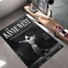 Area Rug, Hip Hop Rapper Music Art Print, Man Cave Decor, Non-Slip Mat