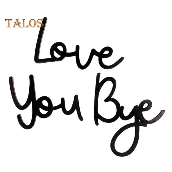 

Люблю тебя, пока, деревянная вывеска, настенный декор, семейный знак любви, деревянная настенная вывеска для входа, приветственный знак для домашнего офиса Sets