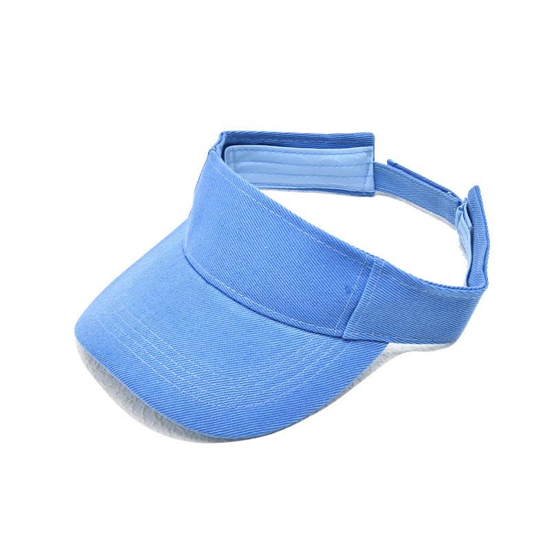 Headless Color Solid Sunshade Cap Duckbill Baseball Men Women Outdoor Summer Hat