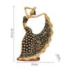 Collectibles Sculpture Peacock Dancing Girl Creative Desktop Ornament Home Decoration Nordic Luxury Revival Ancient Style Crafts