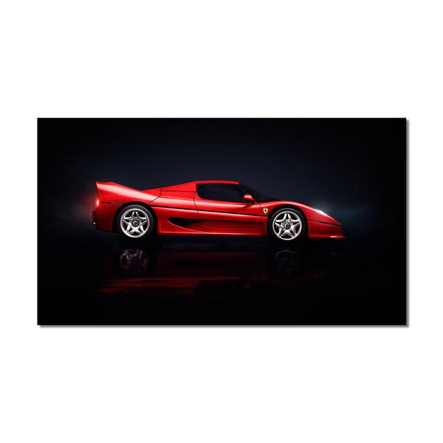 

Плакати та принти на полотні ретро-автомобілів. Настінне мистецтво класичних гоночних автомобілів. Настінне зображення майбутнього Steam City Sport Car. Полотно для домашнього декору 70x140cm no frame