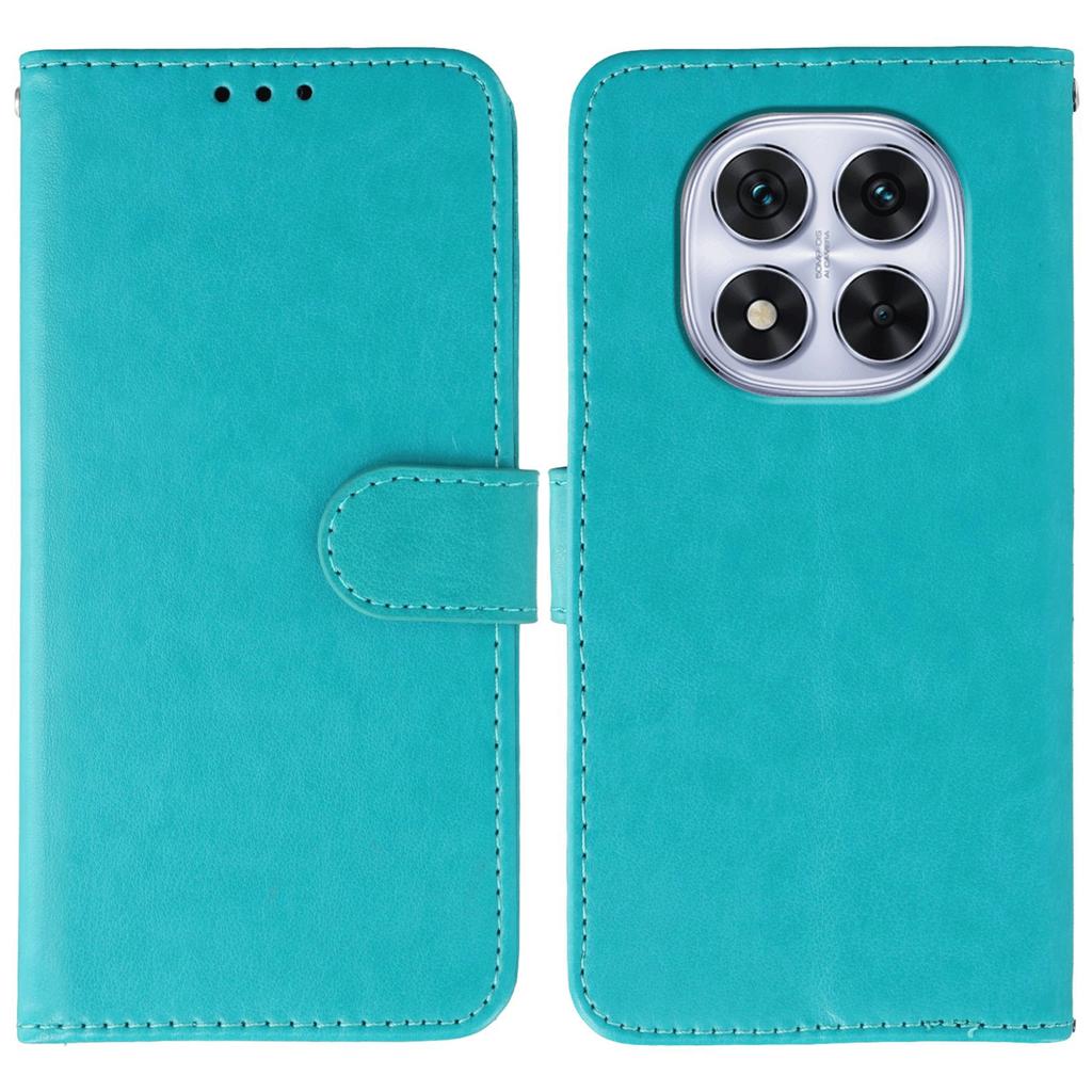 Phone Case For Xiaomi Redmi Note 14 Pro 4G/5G/Note 14 Pro+ 5G/Poco X7 5G PU Leather Flip Wallet Cover with Strap