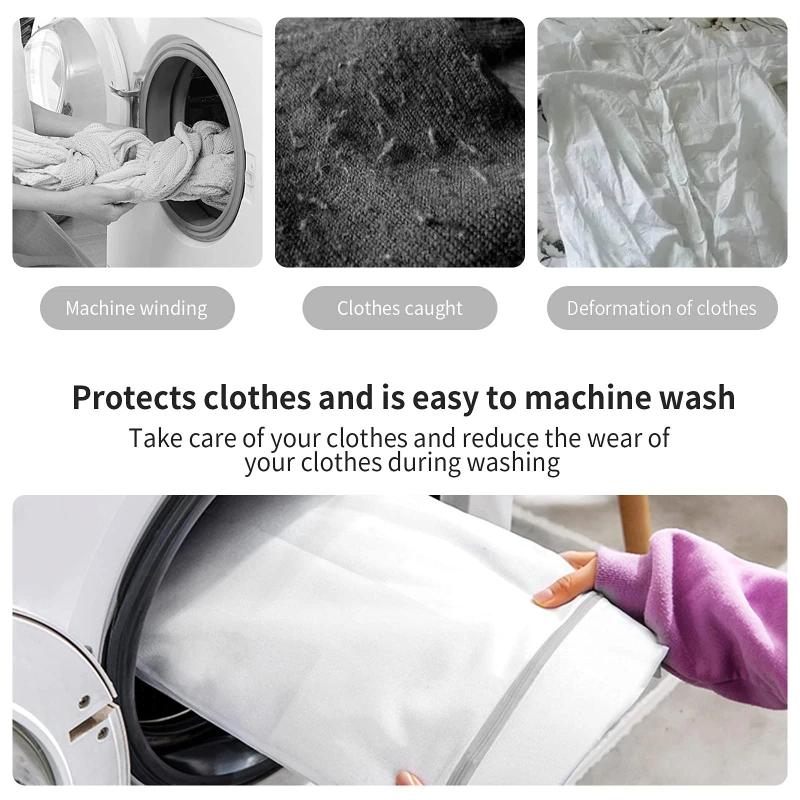 1/2/4/5/10Pcs Mesh Laundry Bag Laundry Wash Bags Coarse Net Laundry Basket Laundry Bags for Washing Machines Mesh Bra Bag