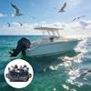 High Quality Angle Trim Control For Boat Outboards Protected 3 Terminal Design ABS Metal Build 12V Electrical Part