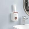 High Quality Automatic Toothpaste Dispenser Squeezer With Toothbrush Holder Wall Mounted Bathroom Accessories Sets