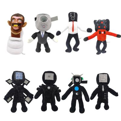 Speakerman Plush Toys Skibidi Toilet Cotton Plush Toy