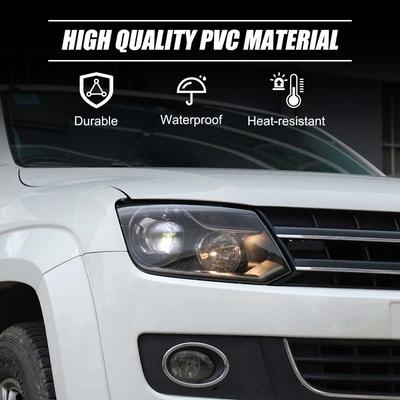 For VW Volkswagen Amarok 2011-2018 TPU Car Front Headlight Light Film Front Lamp Film Trim Sticker Protective Auto Accessories