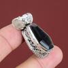 Silver Sheen Obsidian Pendant Original Gemstone Pendant Vintage Jewelry 925 Sterling Silver Pendant Handmade Dainty Pendant Anniversary Gift