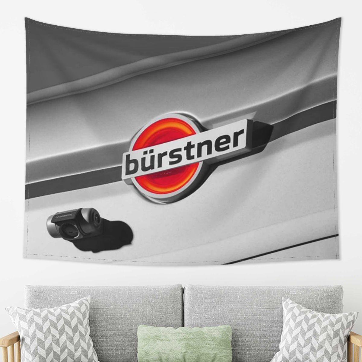 

Burstner Logo Tapestry Wall Hanging Aesthetic Home Decoration Tapestries for Dorm Room 74x94cm(29x37in)