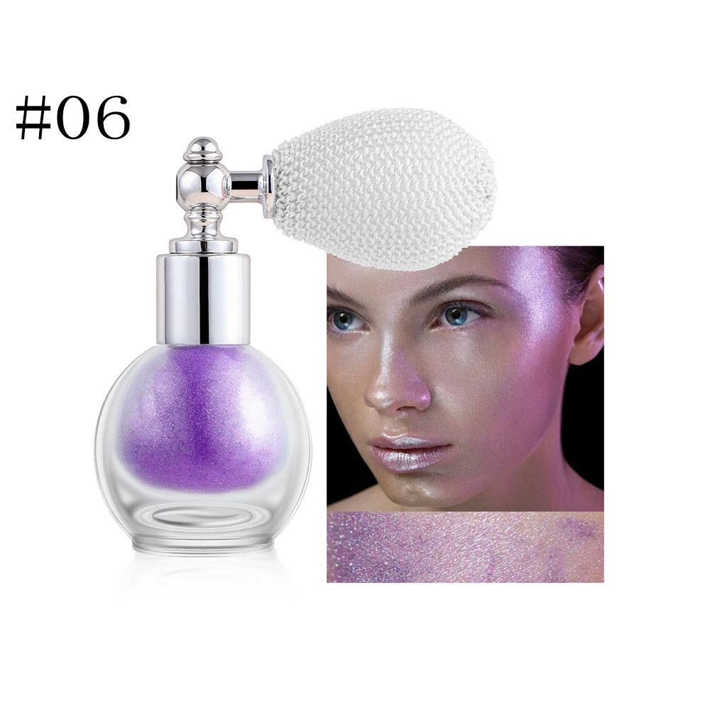 Cross-Border Glitter Spray Body Shimmer: No-Logo Highlighter with Fine Pearlescent Powder for a Brightening Glow