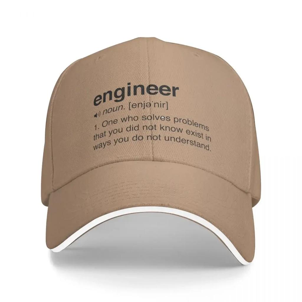 Funny Engineer Definition Cap Fashion Casual Baseball Caps Adjustable Hat Hip Hop Summer Unisex Baseball Hats