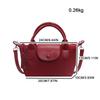 Modische Leichte Einfache Damen Schultertasche, Große Kapazität Langlebige Klassische Damen Umhängetasche Knödel-Tasche, Alle Jahreszeiten