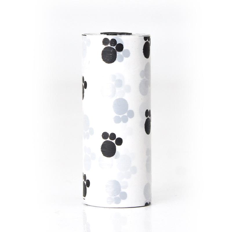 Dog Walking Portable Solid Color Poop Bags