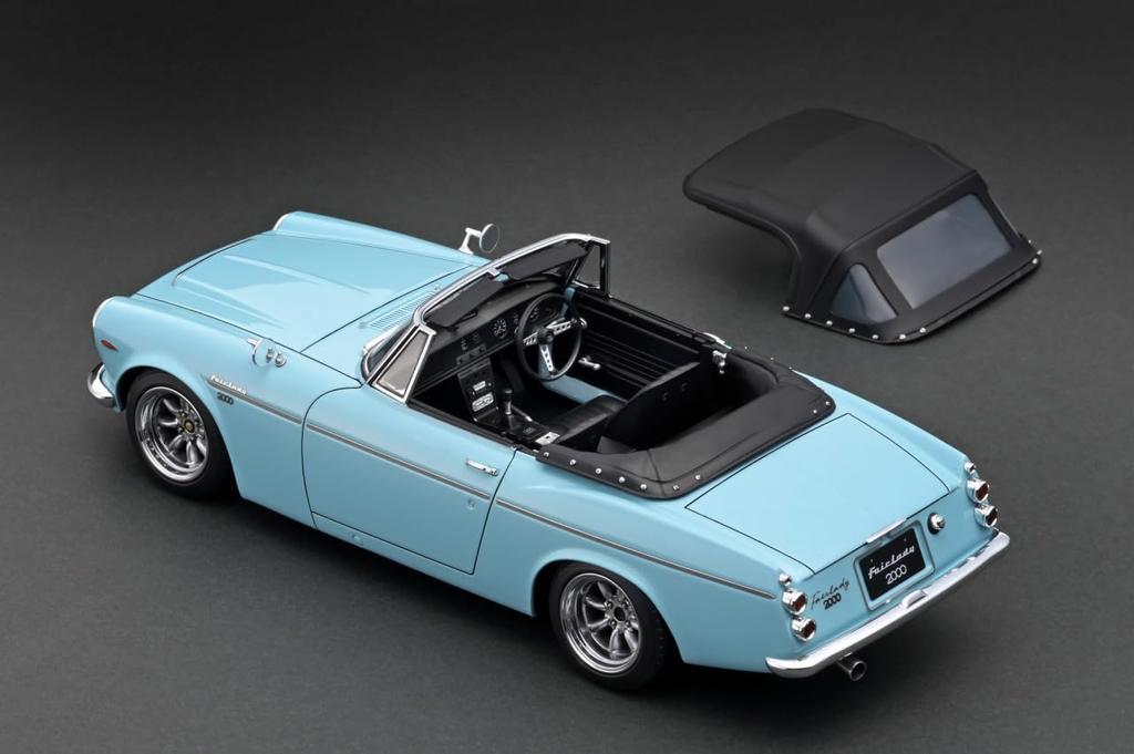 Ignition Model Datsun Fairlady 2000 LightBlue Finished Product 1/18 (SR311)