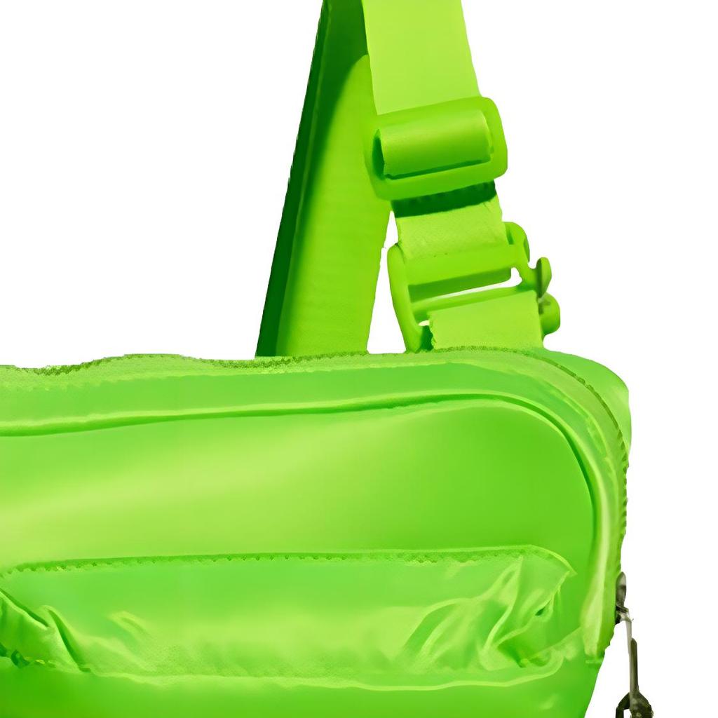 Adidas X IVY PARK Collaboration Zip Closure Polyamide Backpack Regular Unisex Neon Green HC5926