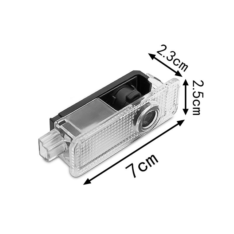 2 stuks Auto LED Laser Projector Welkom Lamp Accessoires Voor Mini Cooper JCW Works F54 F55 F56 F57 F60 R50 R52 R53 R55 R56 R57 R58 btrme66