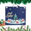 Weihnachtsüberraschung 24 Tage Countdown Geschenkbox Weihnachts-Countdown-Kalender Leere nachfüllbare Fächer für Teenager Kinder