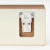 MUJI Wall-Mounted Furniture Shelf, Walnut Veneer, 88cm (W) x 12cm (D) x 10cm (H), 44505113, Wall Shelf, Bookshelf