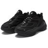 Fila Fusion Buzzard Meteor Shoes Comfortable Fleece Wear Resistant Height Increasing Low Top Dad Shoes Women sneaker Black T12W441121FMB