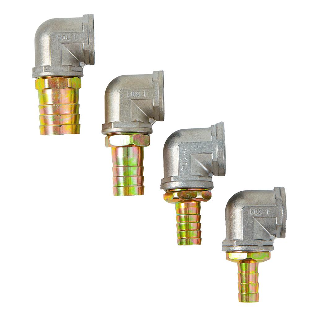 16/19/25/32mm Hose Tail Brass Connector 1" BSP Thread Adapter Coupler Plumbing Fittings Irrigation Pipe Accessories