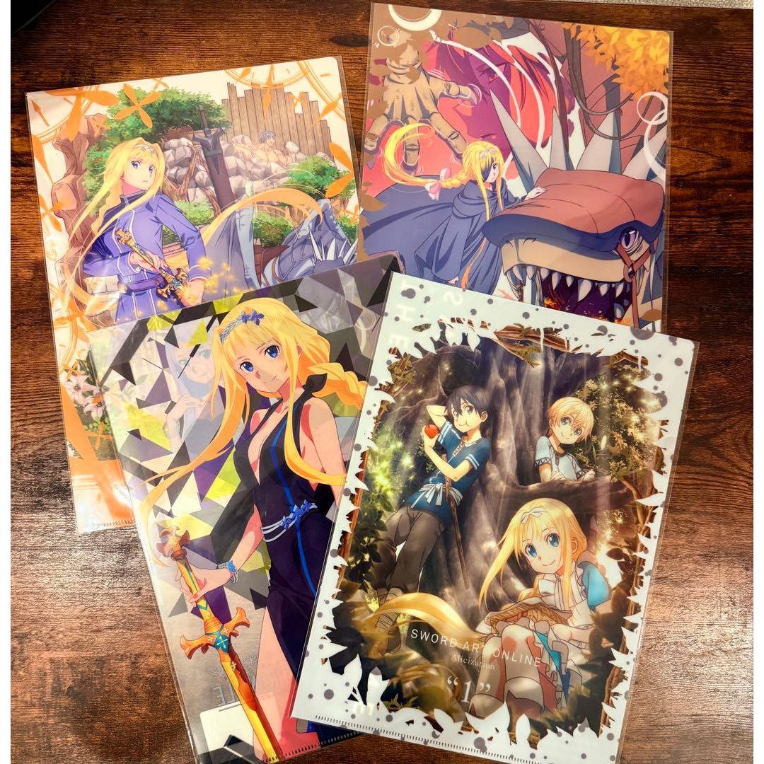 Sword Art Online Alice Clear File Set