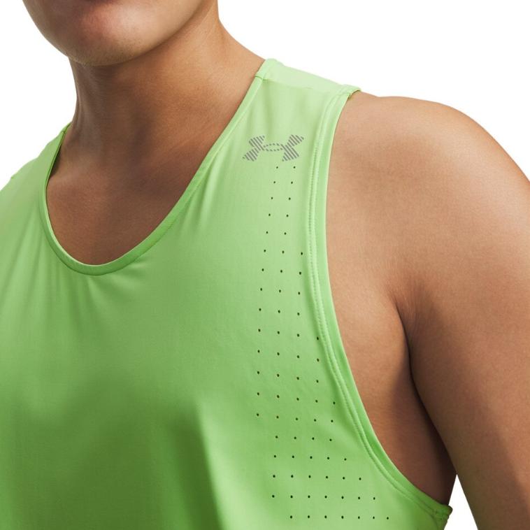 Under Armour Velociti Pro Solid Color Sleeveless Breathable Running Tank Men tops 6009505-712