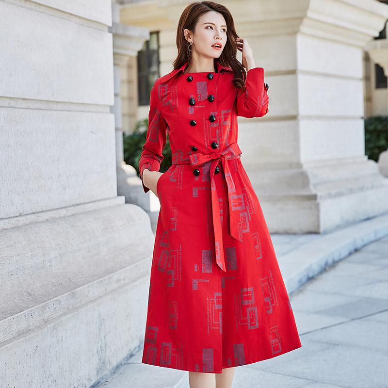 Large Size Woman's Clothing Long Sleeve Warm Windbreaker Large Size Woolen Coat Autumn and Winter main image 1