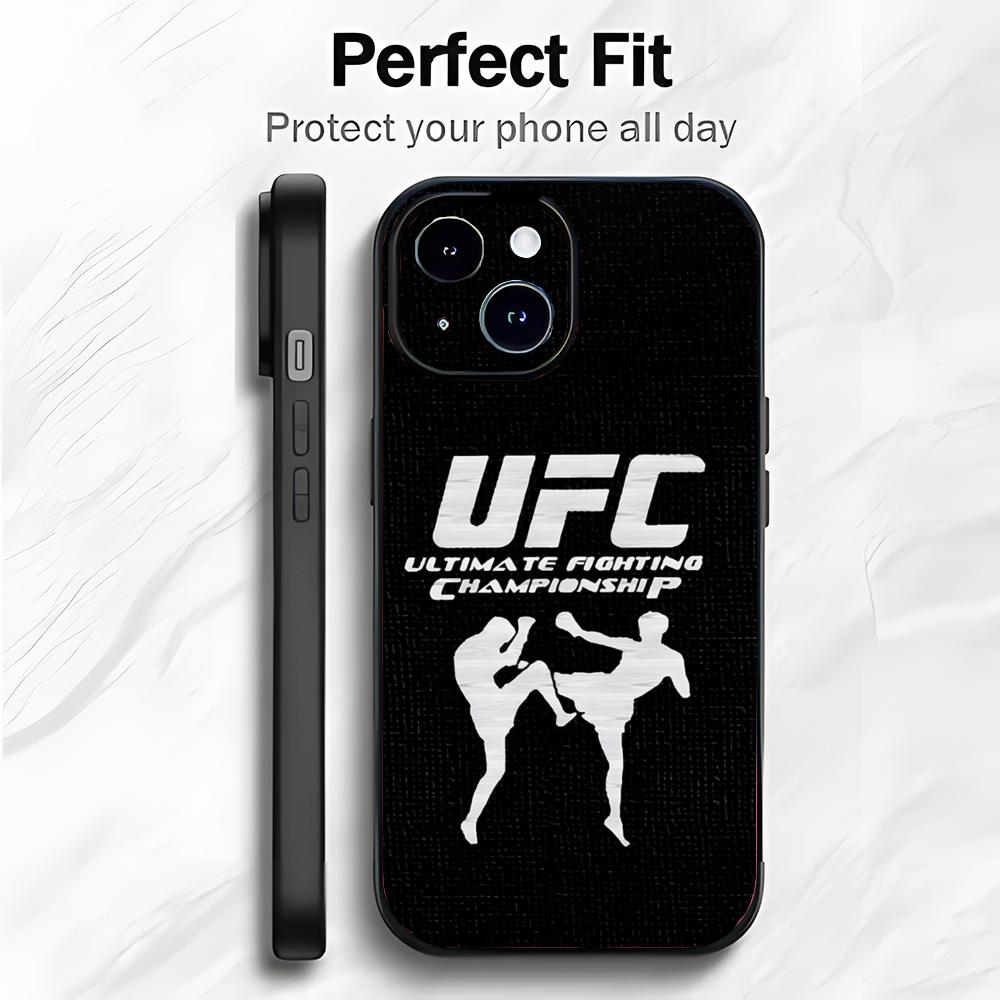 

Brutal Combat Sports Organization U-UFC Phone Case Phone Case Trend Soft Packaging Lightweight For iPhone17 16 15 14 ProMax iphone12pro