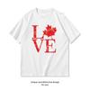 Canadian Love Canada Day Tshirt Woman Man Summer Cotton Graphic T Shirts Adult Streetwear Camisetas Tops Tee