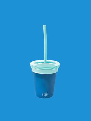 SILIPINT KORE Çevre Dostu Silikon Çocuk Termosu Derin Havuz 8oz