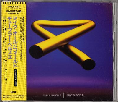 CD MIKE OLDFIELD  Tubular Bells II WMC5531 WEA 1992 Japan Dance  Electronica Used