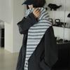 Plush Knitted Triangle Scarf Cashmere Winter Shawl Soft Cape Wraps  Autumn Winter