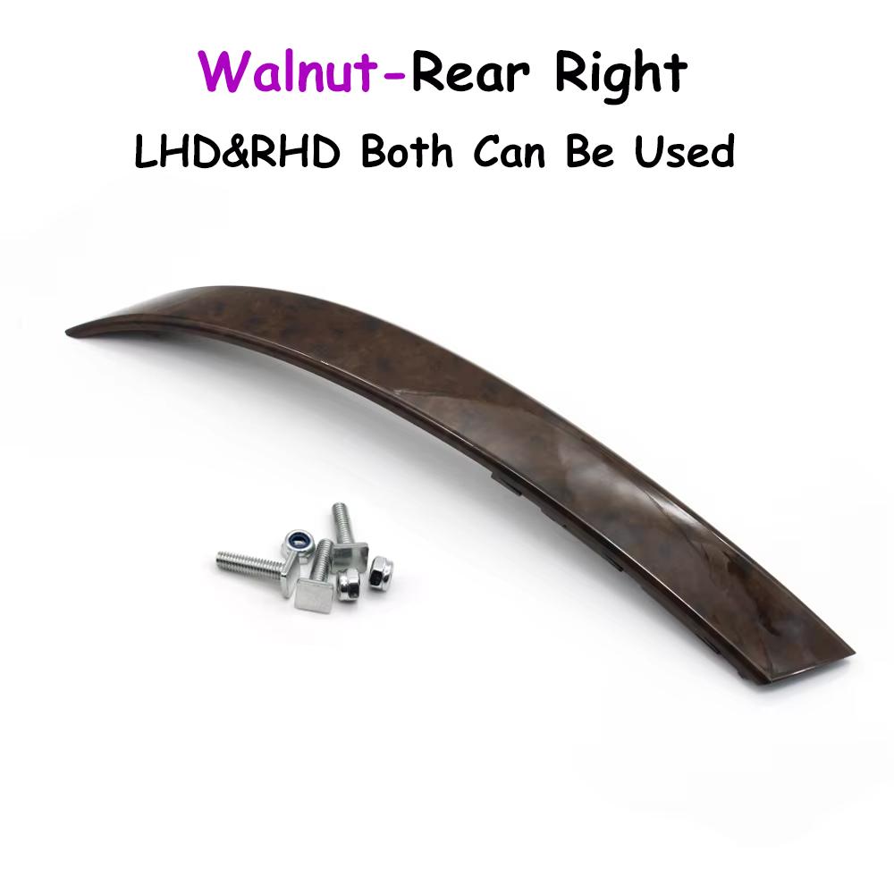 LHD RHD E60 E61 Interior Car Front Rear Left Right Inner Door Handle Cover Trim For BMW 5 Series M5 2004-2006 520i 523i 525i 530