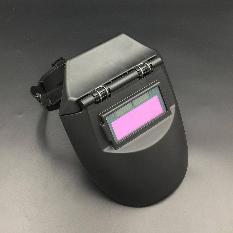 Exquisite Solar-Powered Welding Helmet Argon Arc Welding Mask Auto-Changing Shade Half Helmet Type