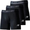 New Balance Boxer Briefs Mesh 5 Inch Front Closure Quick Dry 3 Pack