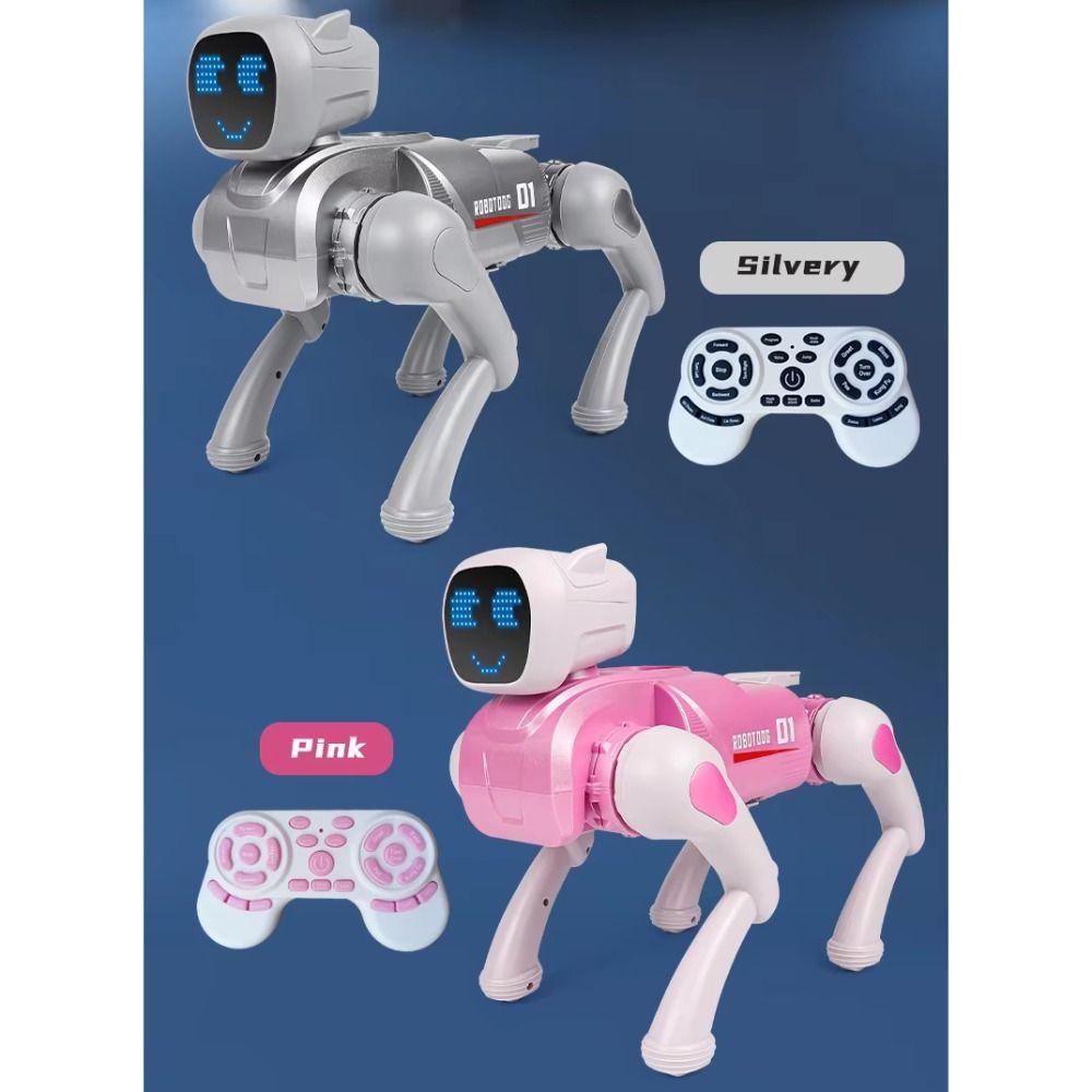 Programmable Smart Robot Dog Remote Control Interactive Robot Dog Voice Command Robot  Best Gift