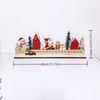 Office Entertainment Venue Christmas Advent Calendar Flexible And Festive Decoration 24 Days Wooden Advent Calendar