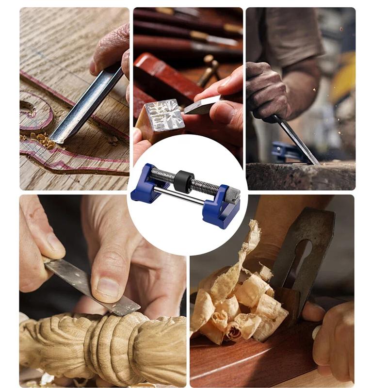 Driak Metal Honing Guide Jig Fixed Angle Holder Hone For Sharpening Sharpener Wood Chisels Iron Blades Planers Knife Cutter