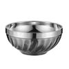 Sweet Elegant Double-Layer Insulated Stainless Steel Bowl