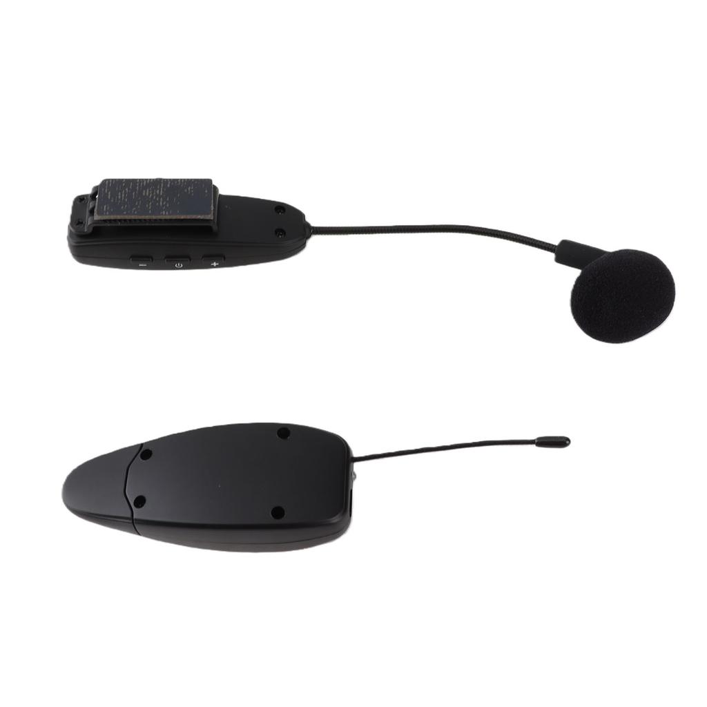 UHF Wireless Microphone for Violin Guitar Instrument Microphone Receiver with Suction Cup 360 Degree Pickup for Stage