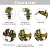 G1/2 Thread Rotating Impact Sprinkler Heavy Duty Lawn Watering Sprinkler  Lawn Watering