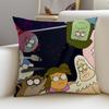 LaidBack RRegular ShowS Cushion Cover Breathable and skinfriendly linen pillowcase square removable and washable cushion