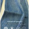 Women's High-Waisted Stretch Bell-Bottom Jeans - Sky Blue Diamond, Spring/Summer 2026