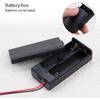 ZORZA 1Pcs Miniature LED Lights Battery Holder with On/Off Switch Flexible 10cm Wire for Fairy Garden & DIY Lighting Projects(Warm White Light)